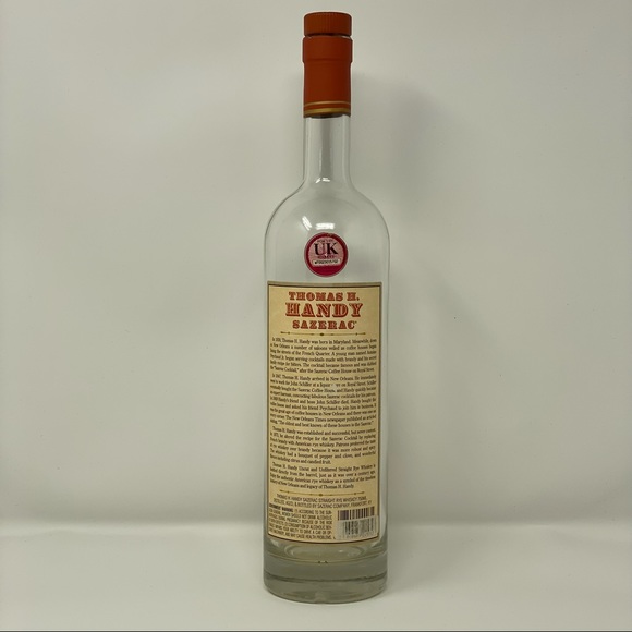 Thomas Handy Sazerac Rye “BTAC” empty bottle - Picture 3 of 7